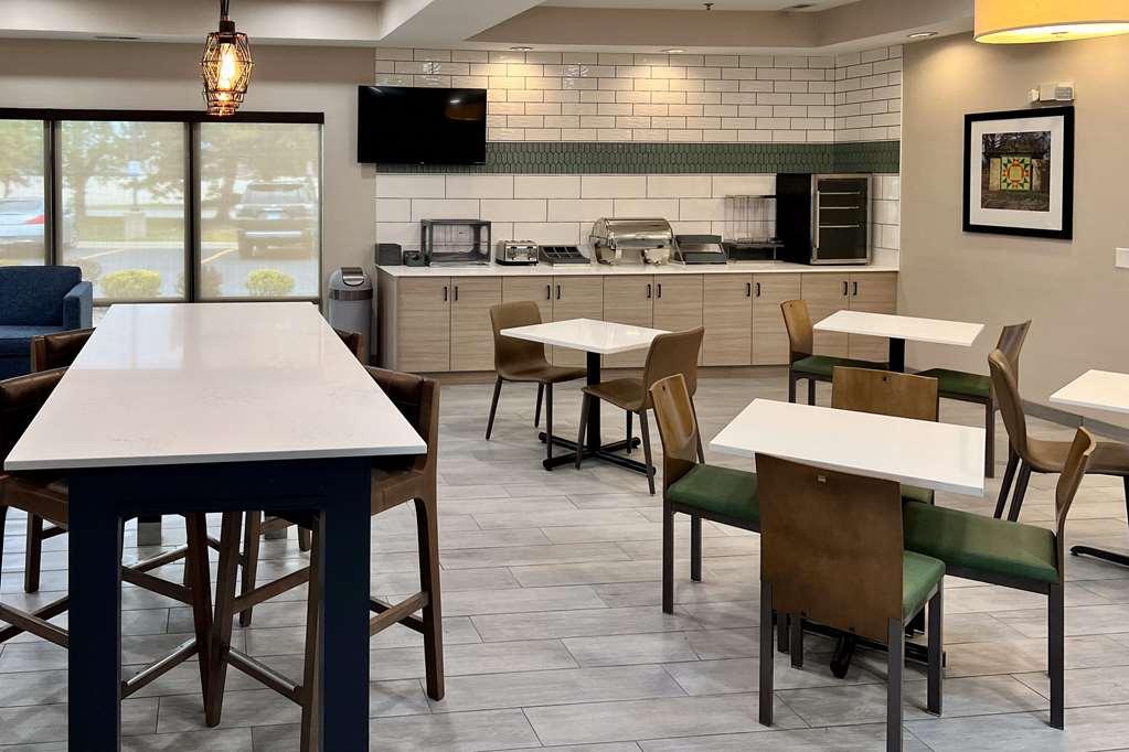 Mainstay Suites Bourbonnais - Kankakee Restoran fotoğraf
